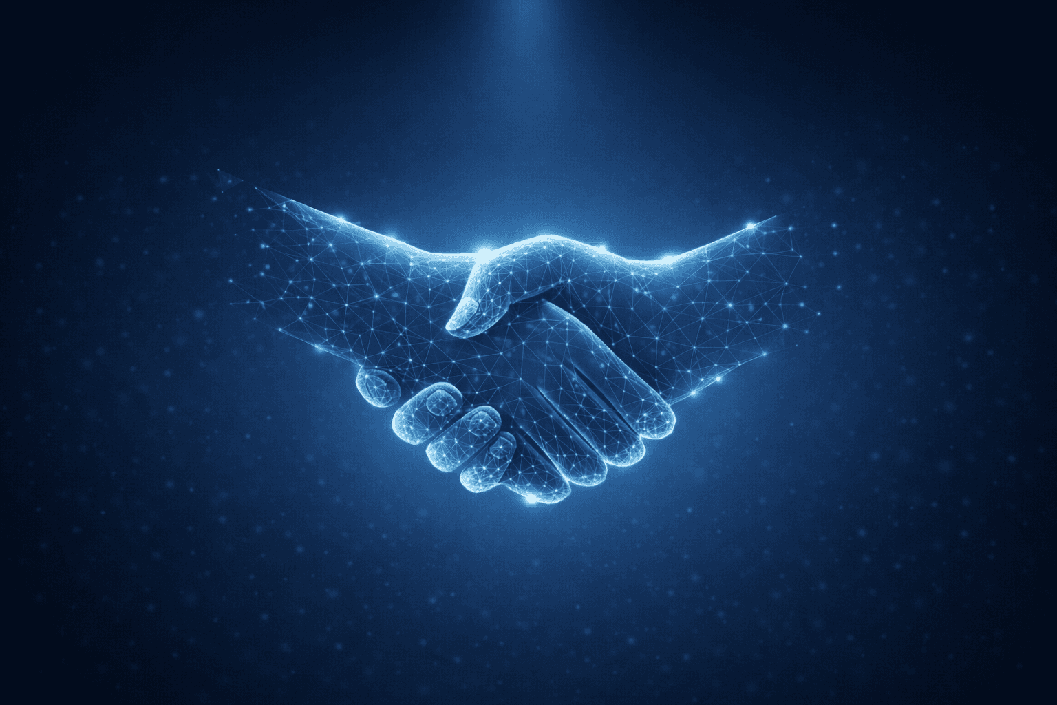 시너지를 위한 공유 및 협업 및 엽력 하는 손잡는 이미지